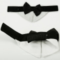 Gentleman Pet Cat Scarf Newest Design Blanco y negro Cat Bow Tie